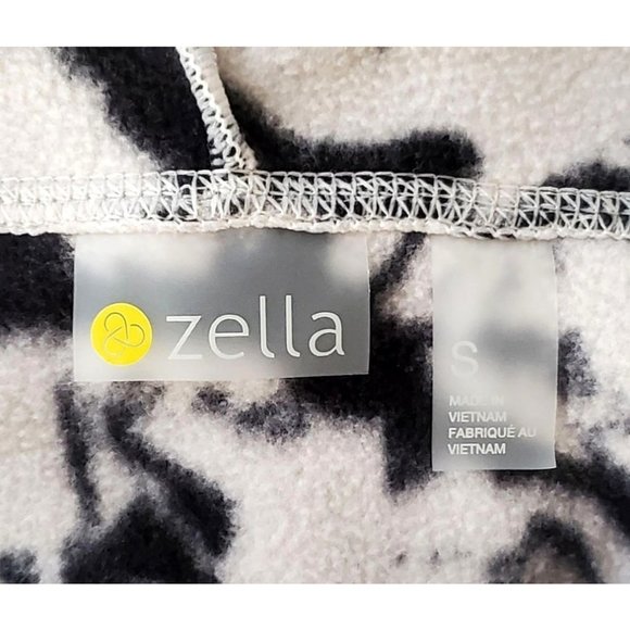 Zella NWT Cozy Up Polar Fleece Recycled Polyester Hoodie Thumbholes Kanga Pocket - Picture 9 of 11